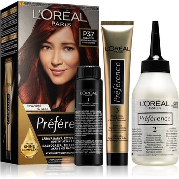 L’Oreal Paris Préférence farba do włosów odcień P37 Budapest 1 szt. - L’Oreal Paris