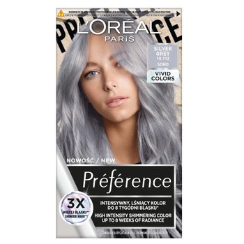 L'Oreal Paris Preference Vivid Colors Trwała Farba Do Włosów 10.112 Silver Grey - L'Oreal Paris