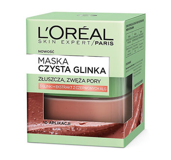 L'oreal Paris, Skin Expert, maska wygładzająca Czysta Glinka, 50 ml - L'Oreal Paris