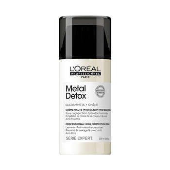L’Oréal Professionnel Serie Expert Metal Detox, Krem ochronny do włosów osłabionych, łamliwych, 100 ml - L'Oréal Professionnel