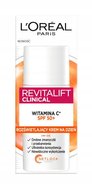 L’oreal, Revitalift Clinical, Rozświetlający krem na dzień z witaminą C i SPF50+, 50 ml - L'Oréal Professionnel