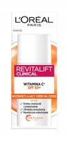L’oreal, Revitalift Clinical, Rozświetlający krem na dzień z witaminą C i SPF50+, 50 ml