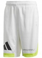 L SPODENKI MĘSKIE ADIDAS SPORTOWE FL3888 BIAŁE NA TRENING Adidas