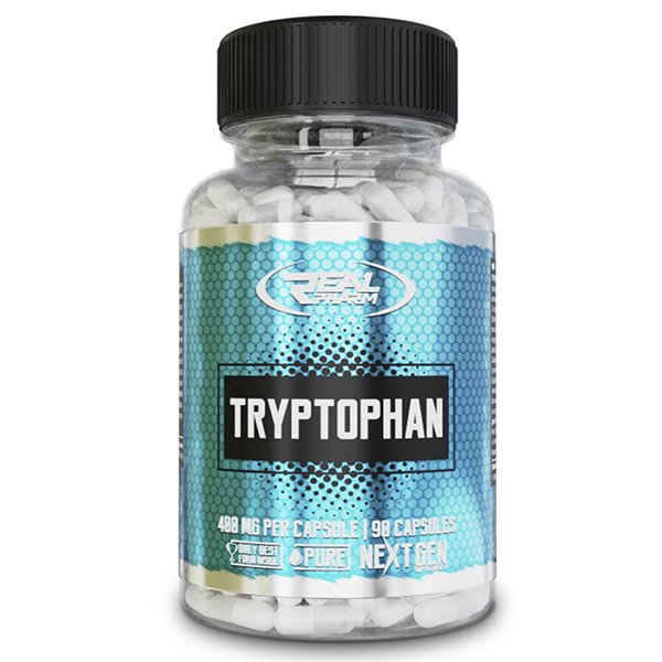 Фото - Вітаміни й мінерали Real Pharm L-TRYPTPHAN -  - 90 kapsułek 