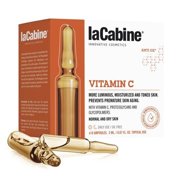 La Cabine, Vitamin C ampułki do twarzy rozświetlające cerę, 10x2ml - La Cabine