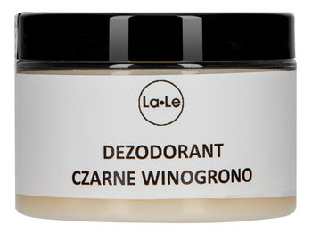 La-Le, dezodorant ekologiczny w kremie z olejkiem czarne winogrono, 120ml - La-Le