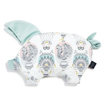 La Millou, Poduszka Sleepy Pig, Velvet Collection, Cappadocia Dream, Smoke Mint - La Millou
