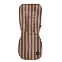 La Millou - Wkładka do wózka Bawełna Velvet Multi STRIPES BROWN La Millou