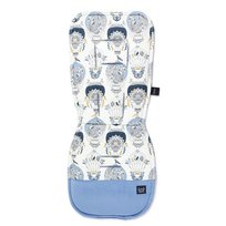 La Millou, Wkładka do wózka, Stroller Pad, Organic Jersey Collection, Cappadocia Sky, Dove Blue