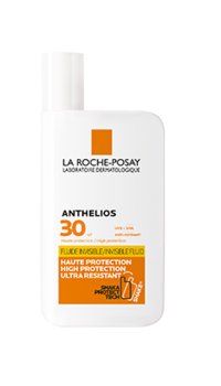 La Roche-Posay, Anthelios, lekki fluid do twarzy, SPF 30, 50 ml - La Roche-Posay