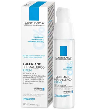 La Roche-Posay Toleriane Dermallergo, Krem do twarzy, 40 ml - La Roche-Posay