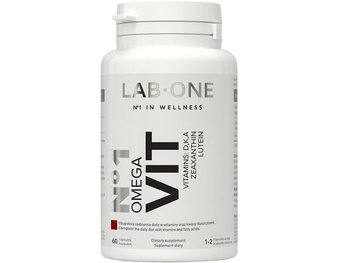 Lab One, Suplement diety, Omega Vit, 60 kaps. - LAB ONE