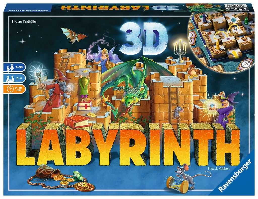Labirynt 3D, gra planszowa, Ravensburger - Ravensburger | Sklep EMPIK.COM