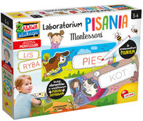 Laboratorium pisania Montessori gra planszowa Lisciani