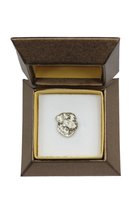 Labrador Retriever - broszka z psem w pudełku prezentowym, elegancki pin, wpinka do klapy marynarki marki Art-Dog