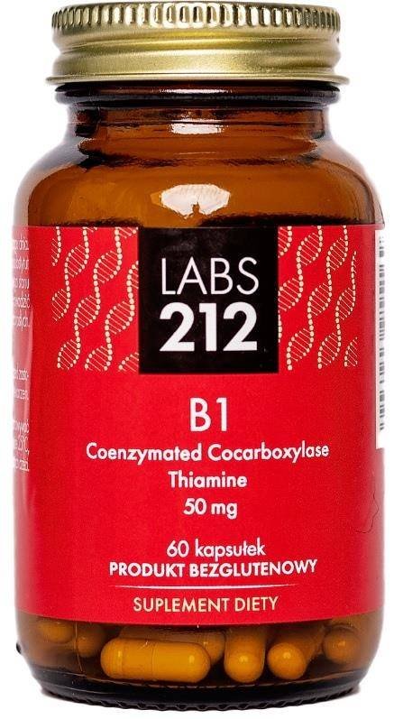 LABS212 B1 Coenzymated Cocarboxylase (60 Kaps.) - Labs212 | Sklep EMPIK.COM