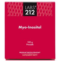 LABS212, Myo-Inositol suplement diety w proszku 100g Labs212