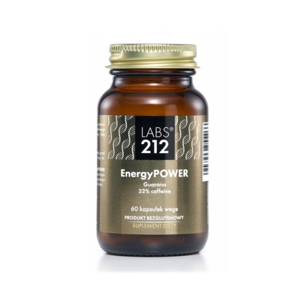 LABS212, Suplement Diety EnergyPOWER, 60 Tab. | Sklep EMPIK.COM