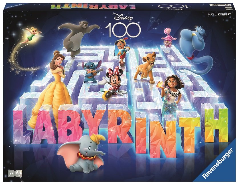 Labyrinth Disney 100, gra planszowa, Ravensburger, 27545