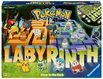Labyrinth Pokemon Świecący w ciemności, gra planszowa, Ravensburger