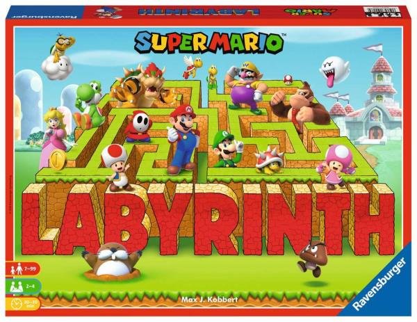 Labyrinth Super Mario, gra planszowa, Ravensburger