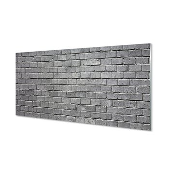 Lacobel ochronny + klej Cegła ściana mur 120x60 cm - Tulup