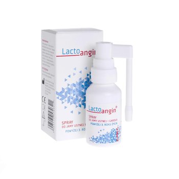 Lactoangin, spray do jamy ustnej i gardła, 30 g - Biomed
