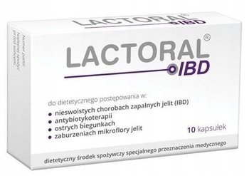 Lactoral, Suplement diety IBD, 10 kaps. - Biomed