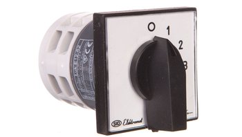 Łącznik krzywkowy 0-1-2-3 3P 12A IP65 z płytką Łuk E12-62 921262 - ELEKTROMET