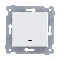 Łącznik schodowy z podświetleniem  Exen Biały