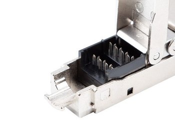 ŁĄCZNIK SIECIOWY WTYK LANBERG KAT.6 FTP BEZNARZĘDZIOWY em - LANBERG