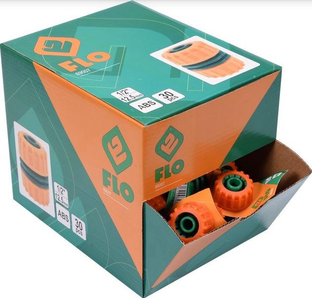 Łącznik węża FLO 89007, 1/2', 30 szt