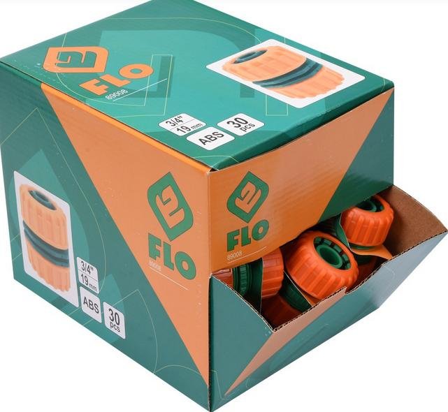 Łącznik węża FLO 89008, 3/4', 30 szt