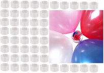 ŁĄCZNIKI KLIPS DO ŁĄCZENIA BALONÓW BALON DEKORACJE WESELE GIRLANDA 50 szt