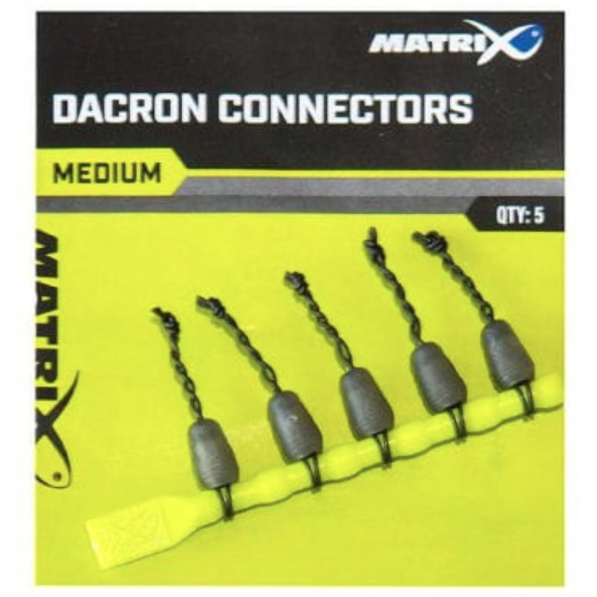 Zdjęcia - Krętliki i plecionki Matrix Łączniki  Dacron Connectors Large 5 Szt 
