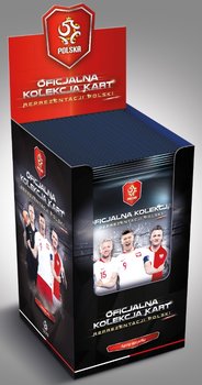 Łączy Nas Piłka Oficjalna Kolekcja Kart Reprezentacji Polski Box 24 Saszetek z Kartami PZPN