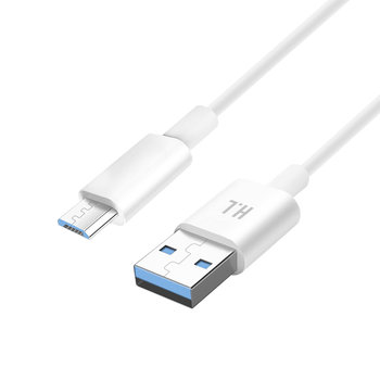 Ładowanie i przesyłanie danych za pomocą kabla Micro-USB 1 A Intensywność Długość 1,5 m Biały - Avizar