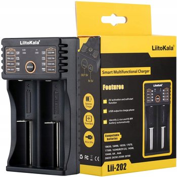 Ładowarka Akumulatorów Liitokala Lii-202 Li-Ion Aa - Anytech.pl