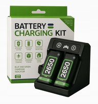 Ładowarka akumulatorowa 2 sztuki do padów XBox Series X/S 2 x 2650mAh Inny producent
