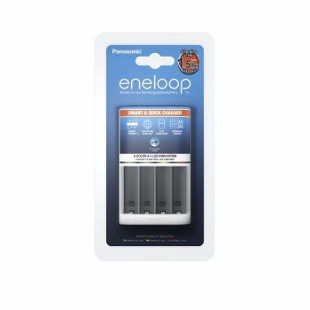Ładowarka do akumulatorów AA/R6, AAA/R3 PANASONIC Eneloop Smart & Quick BQ-CC55E - Panasonic