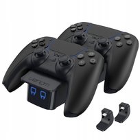 Ładowarka Do Padów Playstation 5 Stacja Dokująca Czarna Venom