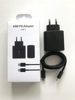Ładowarka do Samsunga 45W USBC Ładowarka + Kabel do Telefonu 1m USB typu C