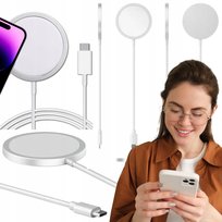 Ładowarka Indukcyjna Bezprzewodowa Do Magsafe Iphone 12 13 14 15 Szybka 15W