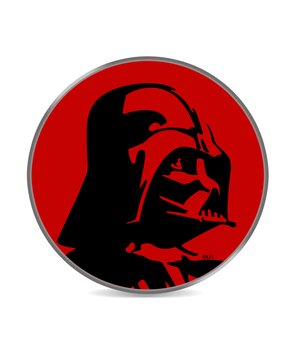 Ładowarka indukcyjna Darth Vader 002 Star Wars Czerwony - Star Wars