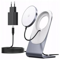 Ładowarka Indukcyjna Magnetyczna Bezprzewodowa 20W Usb-C Magsafe Do Iphone
