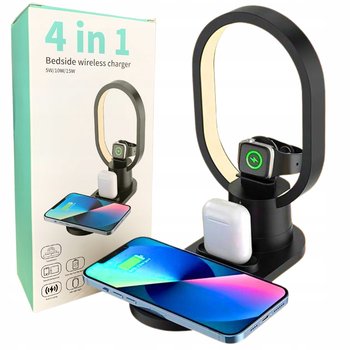 Ładowarka Indukcyjna Qi 15W iPhone Apple Watch AirPods Stacja Dokująca 4w1 - Inny producent