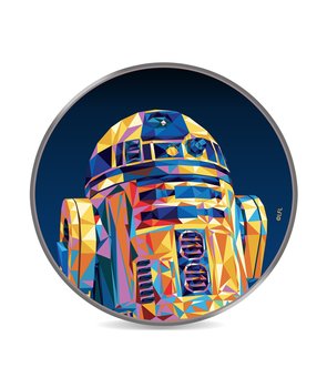 Ładowarka indukcyjna R2D2 001 Star Wars Niebieski - Star Wars