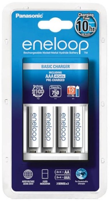 Ładowarka Panasonic Eneloop Bq Cc51 4 X Aaa Eneloop Sklep Empik Com