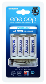Ładowarka Panasonic eneloop BQ-CC61 + 4 x R6 AA 1900 mAh - Hama Polska