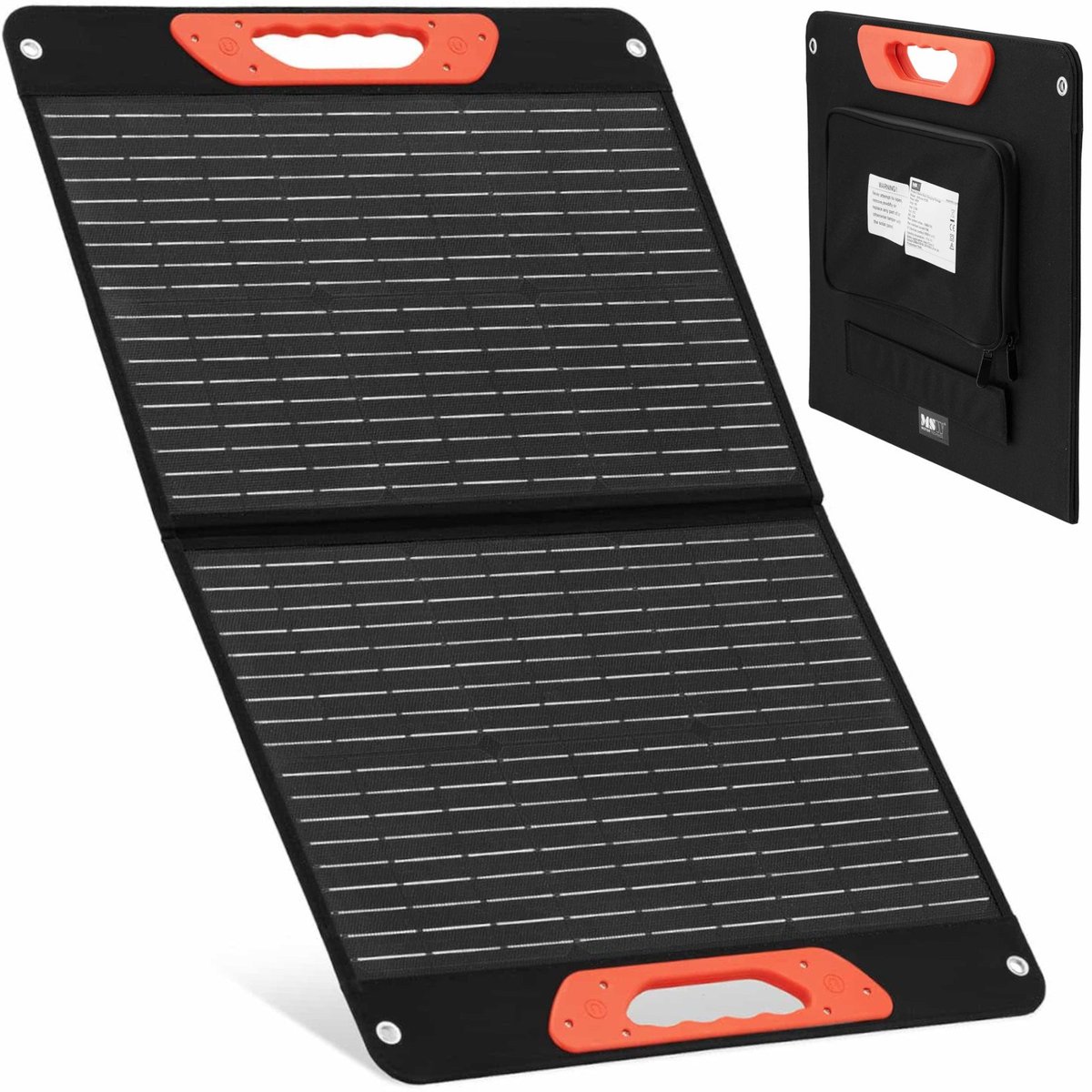 Zdjęcia - Pozostałe zabawki MSW Ładowarka panel solarny składany turystyczny kempingowy 2 x USB 60 W 